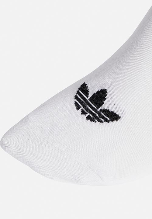 adidas Originals - LINER SOCKS 3Pk - White/medium grey heather/black
