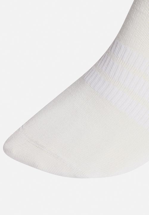adidas Originals - Thin&Light Ankle Socks 3pk - White/white/black