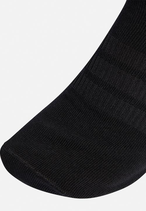 adidas Originals - Thin & Light Ess Ankle Sock  3Pk - Black/black/white