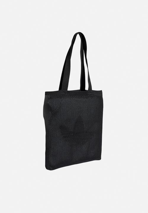 adidas Originals - Crochet tote bag - black