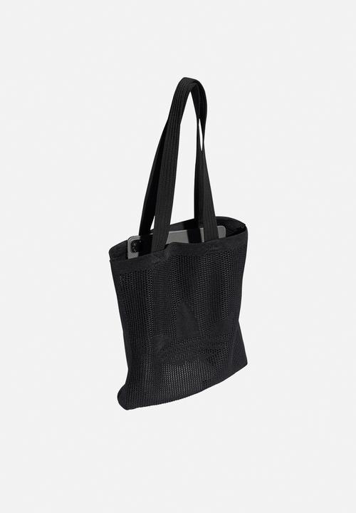 adidas Originals - Crochet tote bag - black