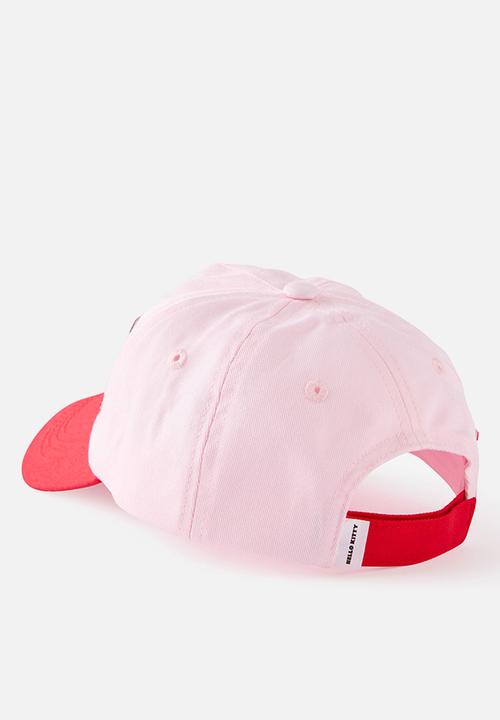 Cotton On - Kids Licensed Cap - Lcn San Tea Party Pink/Hello Kitty