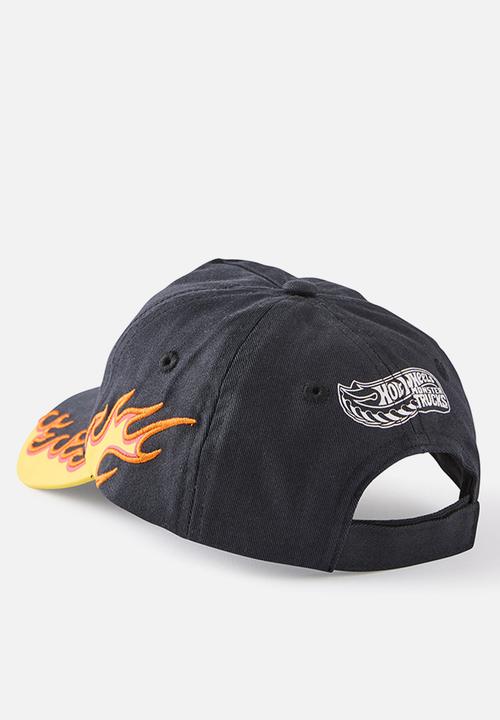 Cotton On - Kids Licensed Cap - Lcn Mat Phantom/Hotwheels Flame