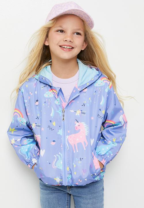 Pop Candy - Rain jacket - cornflower blue/multi