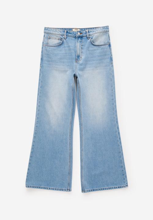 Cotton On - Baggy Bootcut Jean - Cassette Blue
