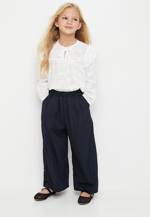 Pop Candy - Elasticated pants - dark navy
