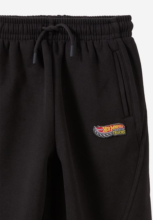 Cotton On - License Sammy Barrel Leg Trackpant - Lcn Mat Black/Demo Darby Face