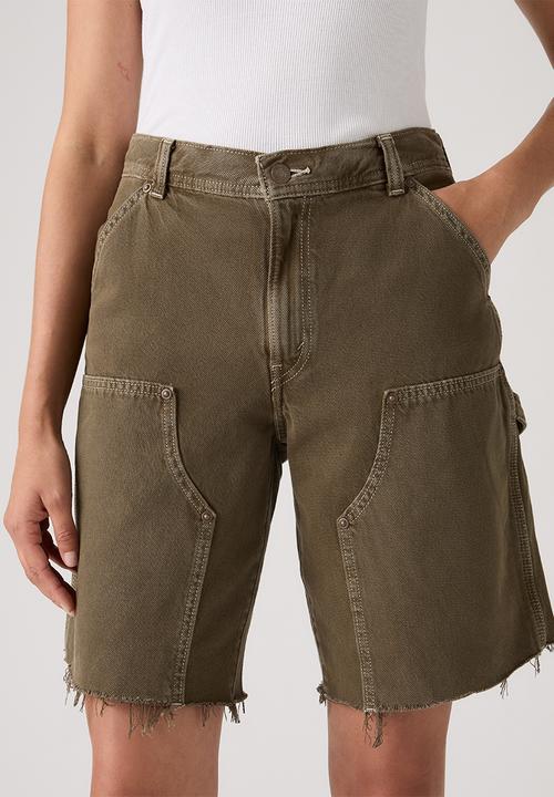 Levi’s® - Baggy dad utility short - washed canteen gd
