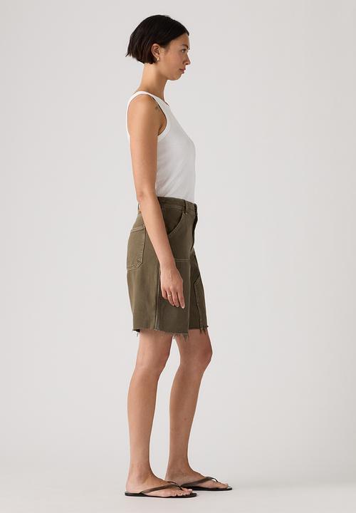 Levi’s® - Baggy dad utility short - washed canteen gd