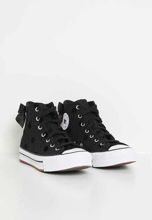 Converse - Chuck Taylor All Star Lift Bow Platform - Black/White/Black
