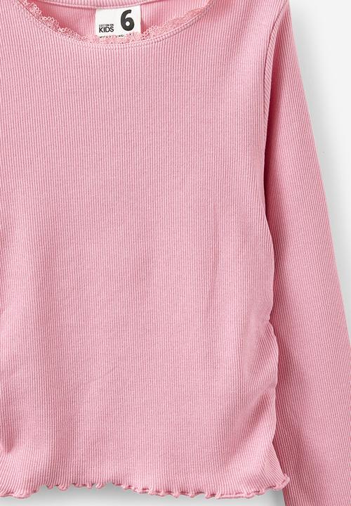 Cotton On - Nadia Long Sleeve Top - Marshmallow