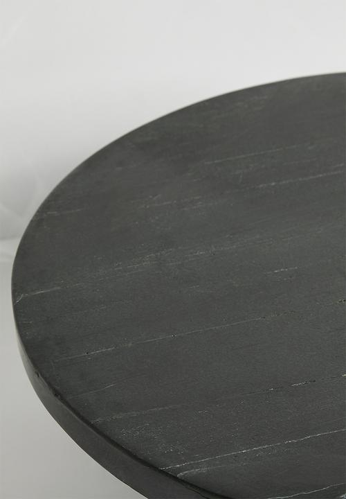 Sixth Floor - Vuro Marble & Wood Stand - Black