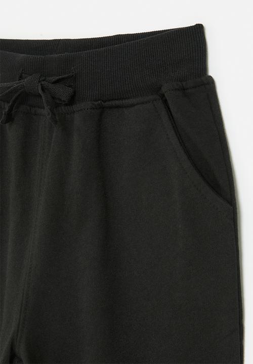 Pop Candy - Plain jogger - black