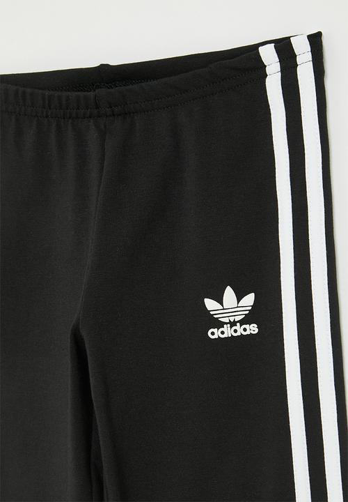 adidas Originals - 3 stripes legging y s26 - black