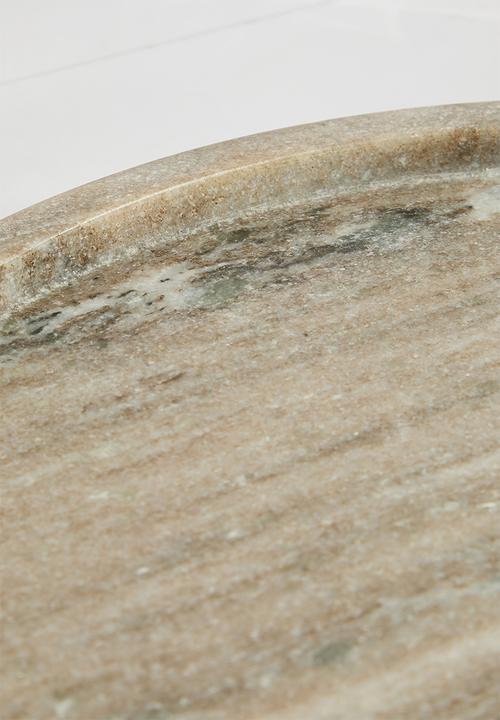 Sixth Floor - Round Marble Platter - Natural