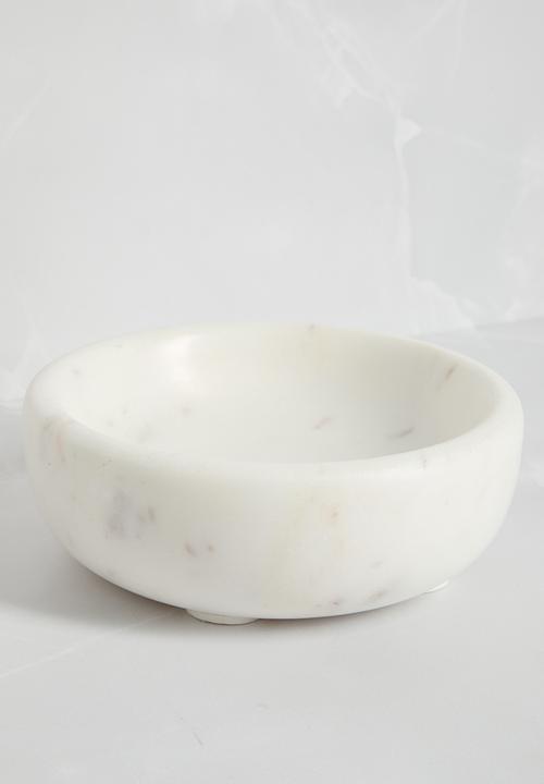 Sixth Floor - Small Trinket Bowls Set of 2 - Grey & White