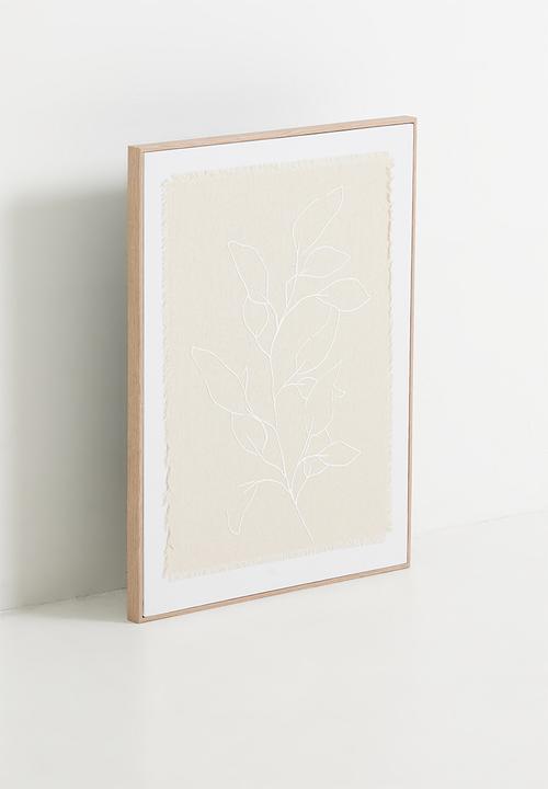 Sixth Floor - Bloom & Fade Set of 2 - Natural Frame