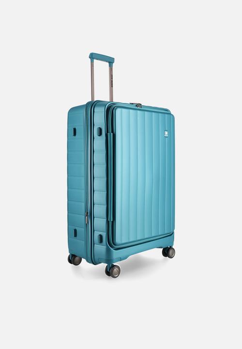 Steve Madden - Manhattan Large Luggage - Teal blue