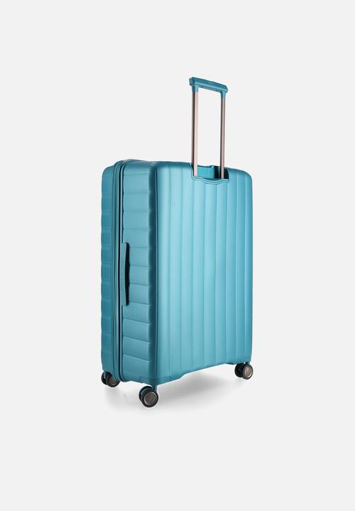 Steve Madden - Manhattan Large Luggage - Teal blue