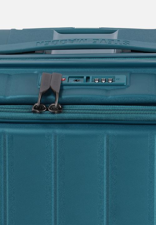 Steve Madden - Manhattan Large Luggage - Teal blue