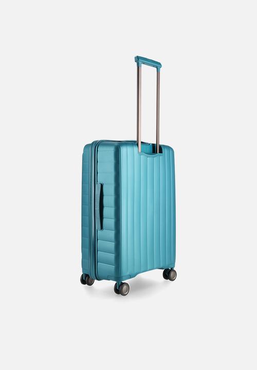 Steve Madden - Manhattan Medium Carry On Luggage - Teal Blue