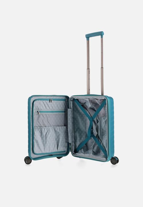 Steve Madden - Manhattan Small Carry On Luggage - Teal Blue