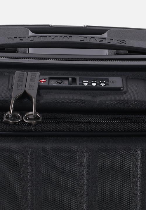 Steve Madden - Manhattan Large Luggage - Black