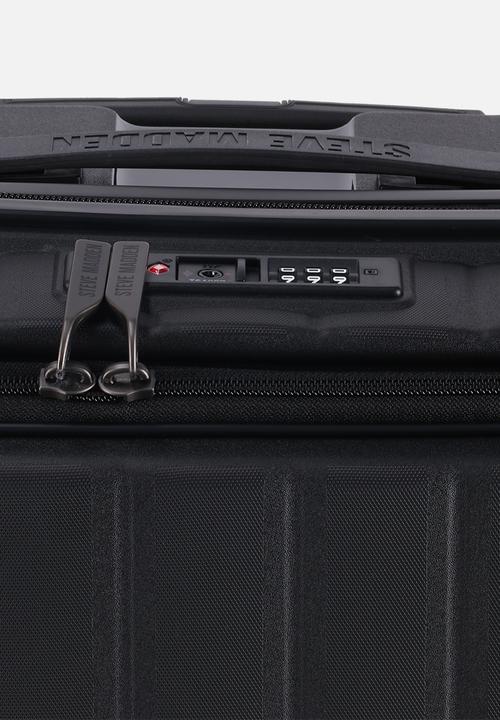 Steve Madden - Manhattan Medium Luggage - Black