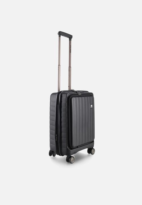Steve Madden - MANHATTAN JET SET BLACK LUGGAGE - CARRY ON 54cm