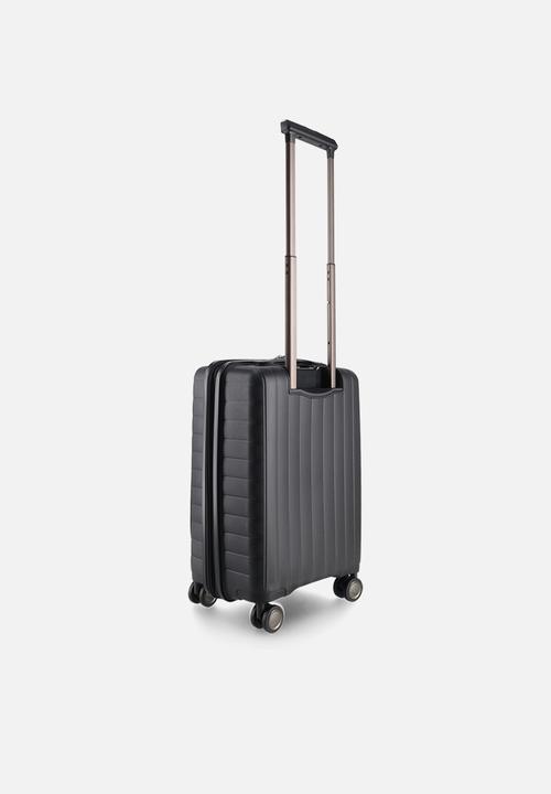 Steve Madden - MANHATTAN JET SET BLACK LUGGAGE - CARRY ON 54cm