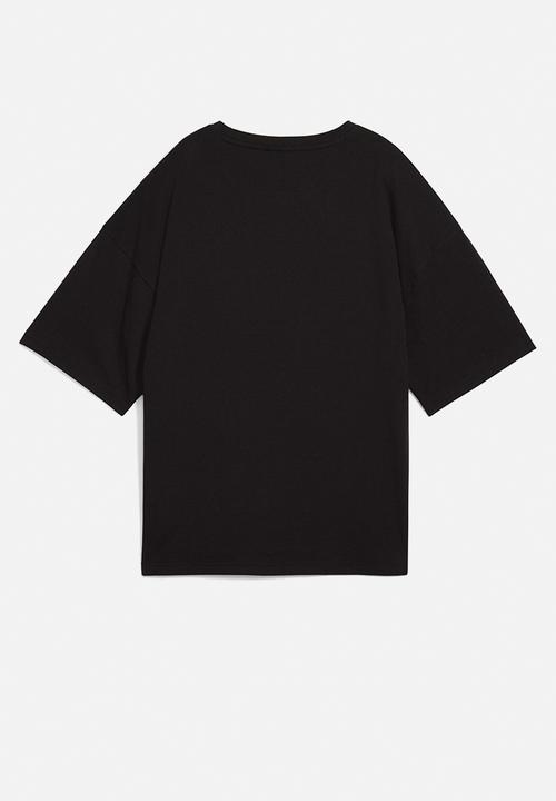 PUMA - Wardrobe Ess Oversized Tee Wck - Puma Black
