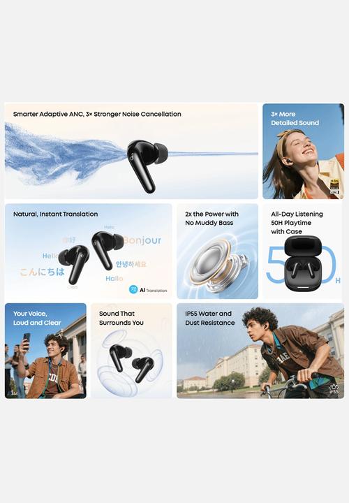 soundcore - Soundcore P31i Earbuds - Black