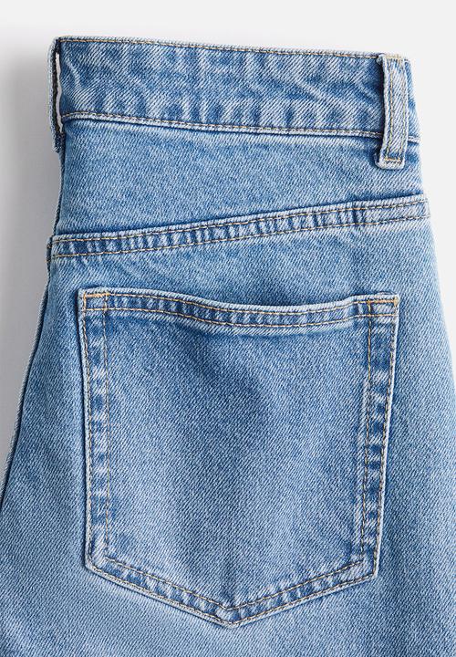 H&M - Flared high jeans - light denim blue