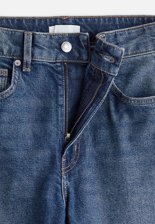 H&M - Straight high jeans - denim blue