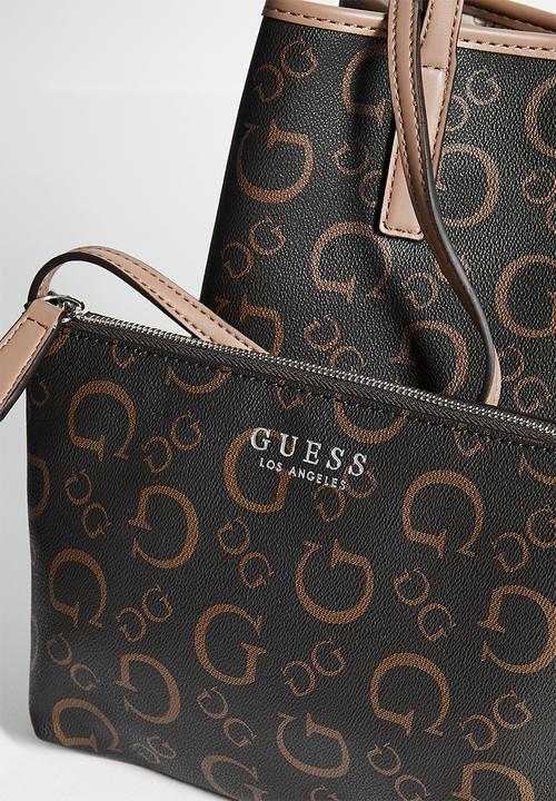 GUESS - Portini trap tote bag - natural