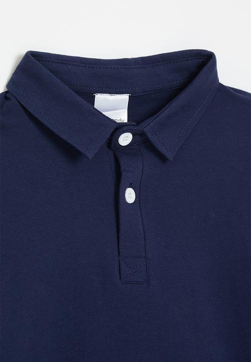 Pop Candy - Long sleeve golfer tee - navy blue
