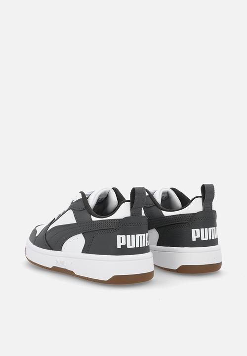 PUMA - Puma Rebound V6 Lo Jr - Puma White-Dusky Gray-Gum