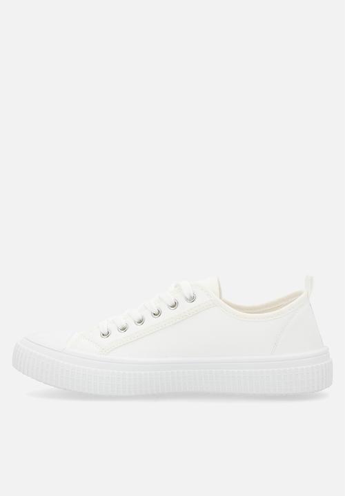 Miss Black - Cortado 1 toe cap sneaker - white