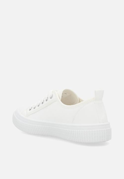 Miss Black - Cortado 1 toe cap sneaker - white