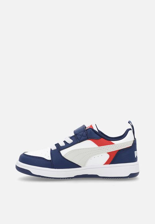 PUMA - Puma Rebound V6 Lo Ac+ Ps - Blue Jewel-Feather Gray-Puma White