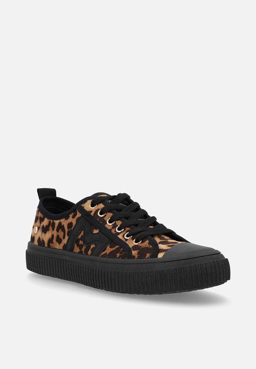 Miss Black - Cortado 1 toe cap sneaker - leopard