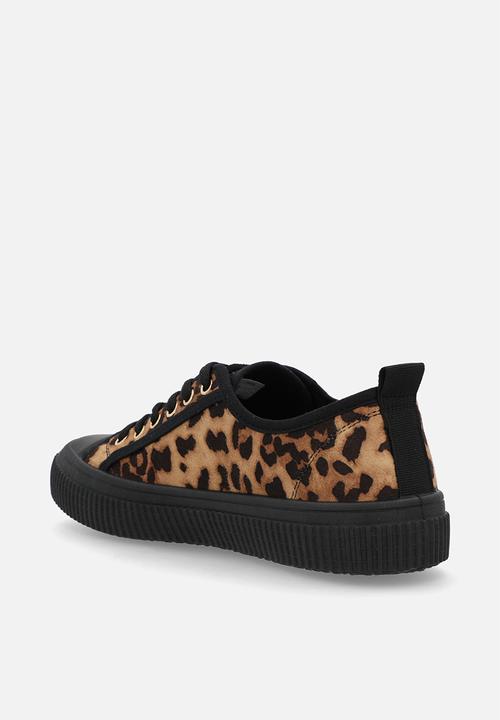 Miss Black - Cortado 1 toe cap sneaker - leopard
