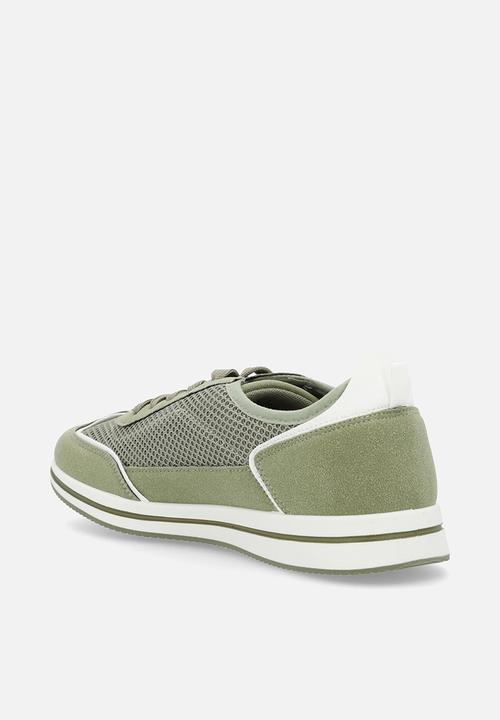Pierre Cardin - Josephine 20 sneaker - olive & white