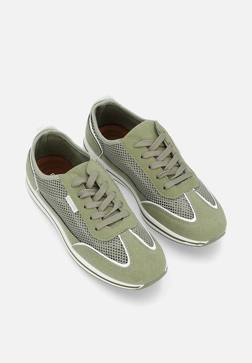 Pierre Cardin - Josephine 20 sneaker - olive & white