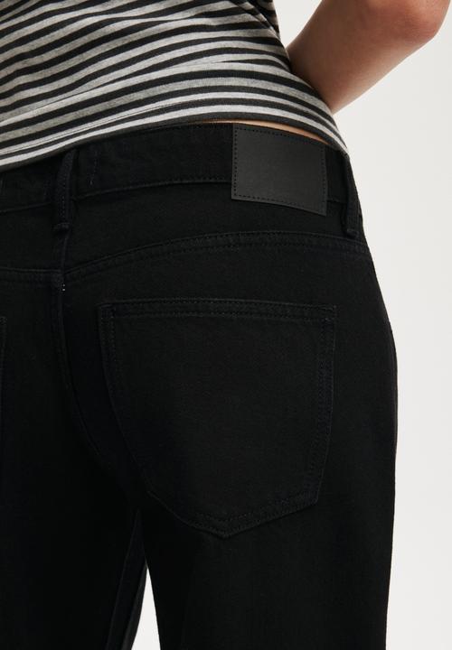 Cotton On - Low rise straight jean - aquarius black