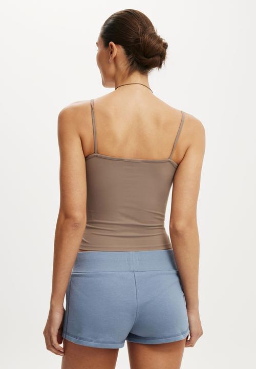 Cotton On - Wide band micro sweatshort - weathered blue
