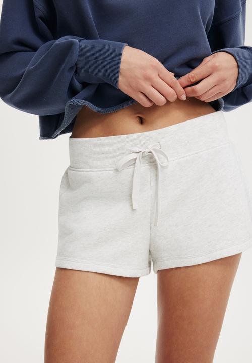 Cotton On - Wide band micro sweatshort - cloud marle