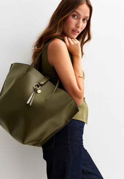 New Look - Wynter winged HS tote - khaki