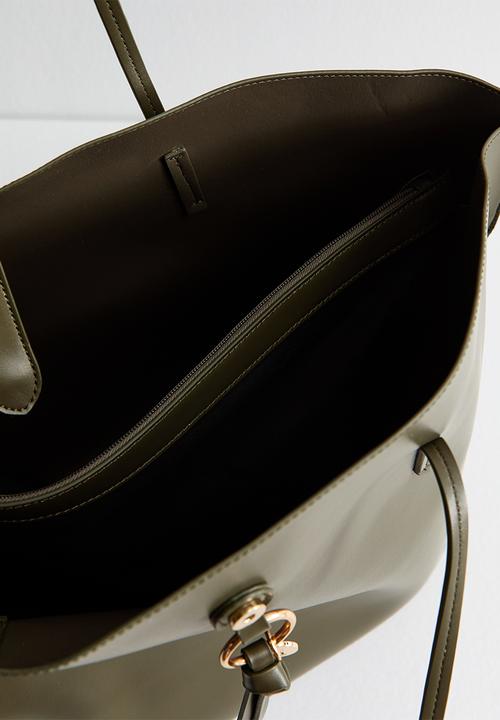 New Look - Wynter winged HS tote - khaki