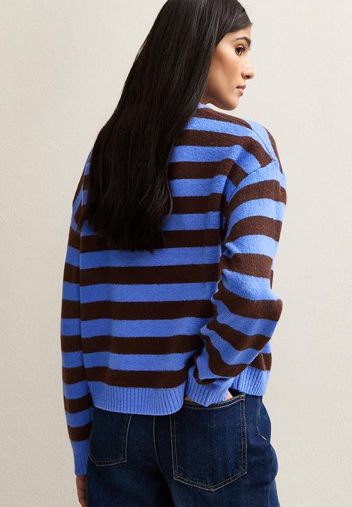 New Look - Op K vde stripe - brown